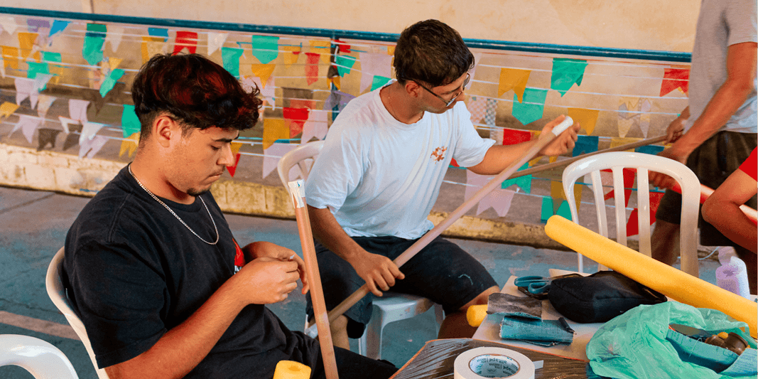 Confecção de Equipamentos de Swordplay